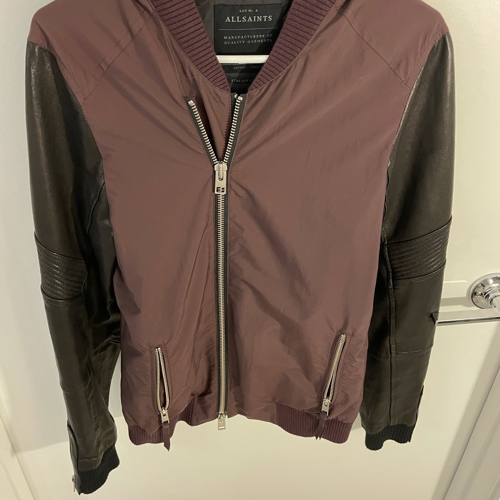 All saints bryce bomber jacket